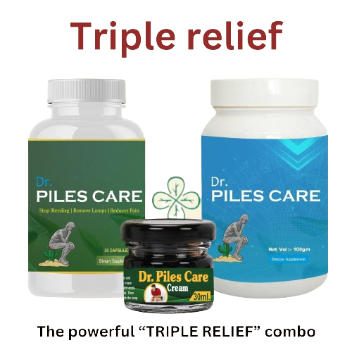 Triple Relief - Dr. Piles Care Combo